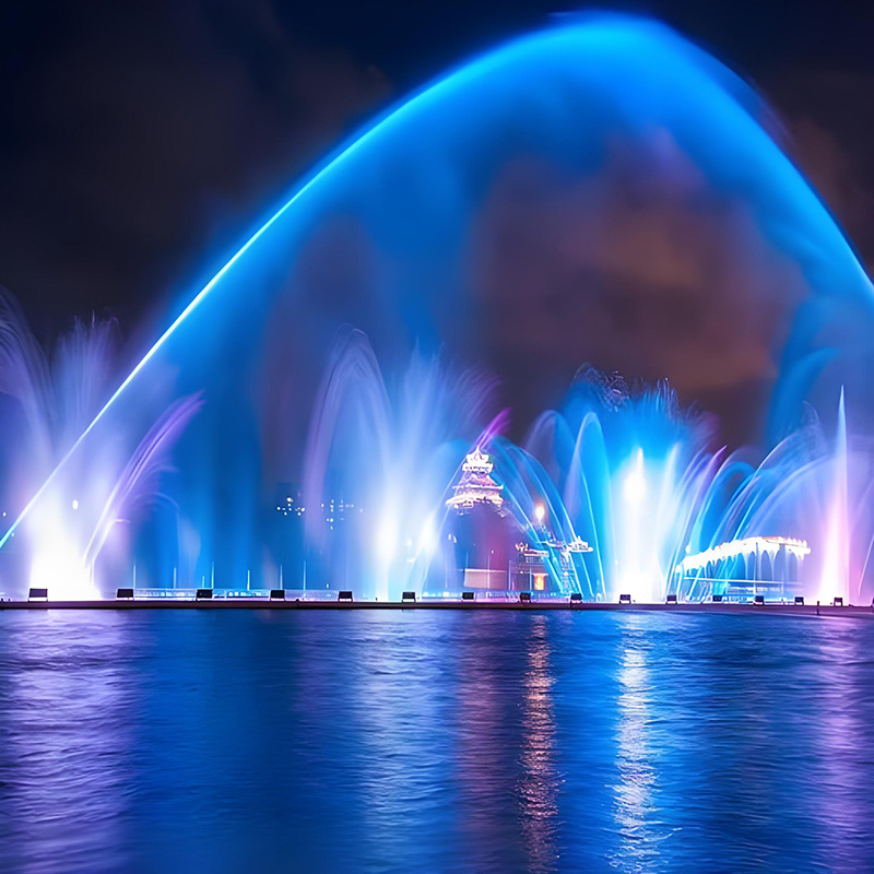 Differences Between DMX512 Colored Lights for Musical Fountains and Ordinary Underwater Lights